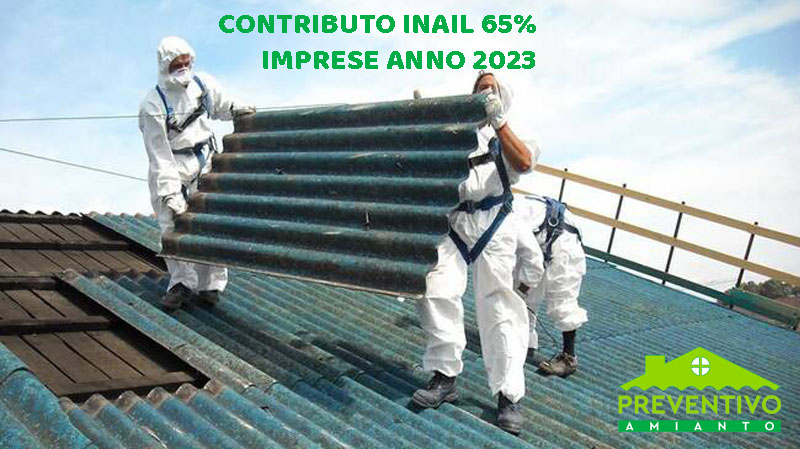 contributo amianto inail 2023